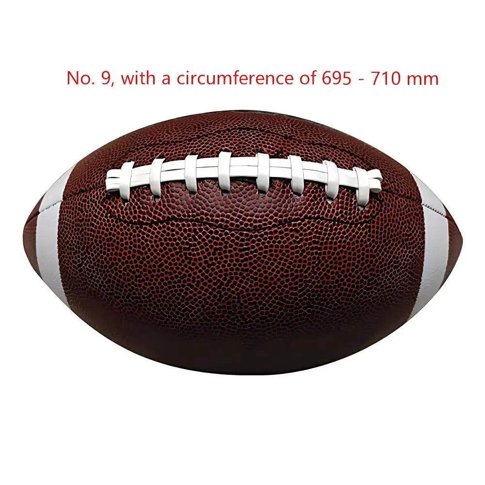 Eco-friendly PVC Inflatable Rugby Ball Children's Toys Leather Ball Indoor And Outdoor Sports Goods