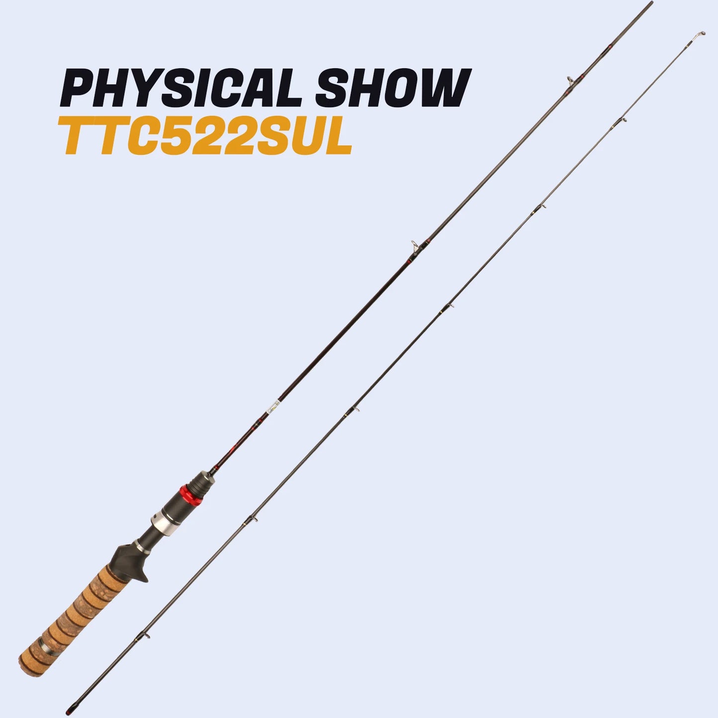 Deliver from USA KUYING TETON TTC662L TTC632UL TTS662L TTC602LS TTS602LS Fishing Lure Rod Casting Spinning River Stream Carbon