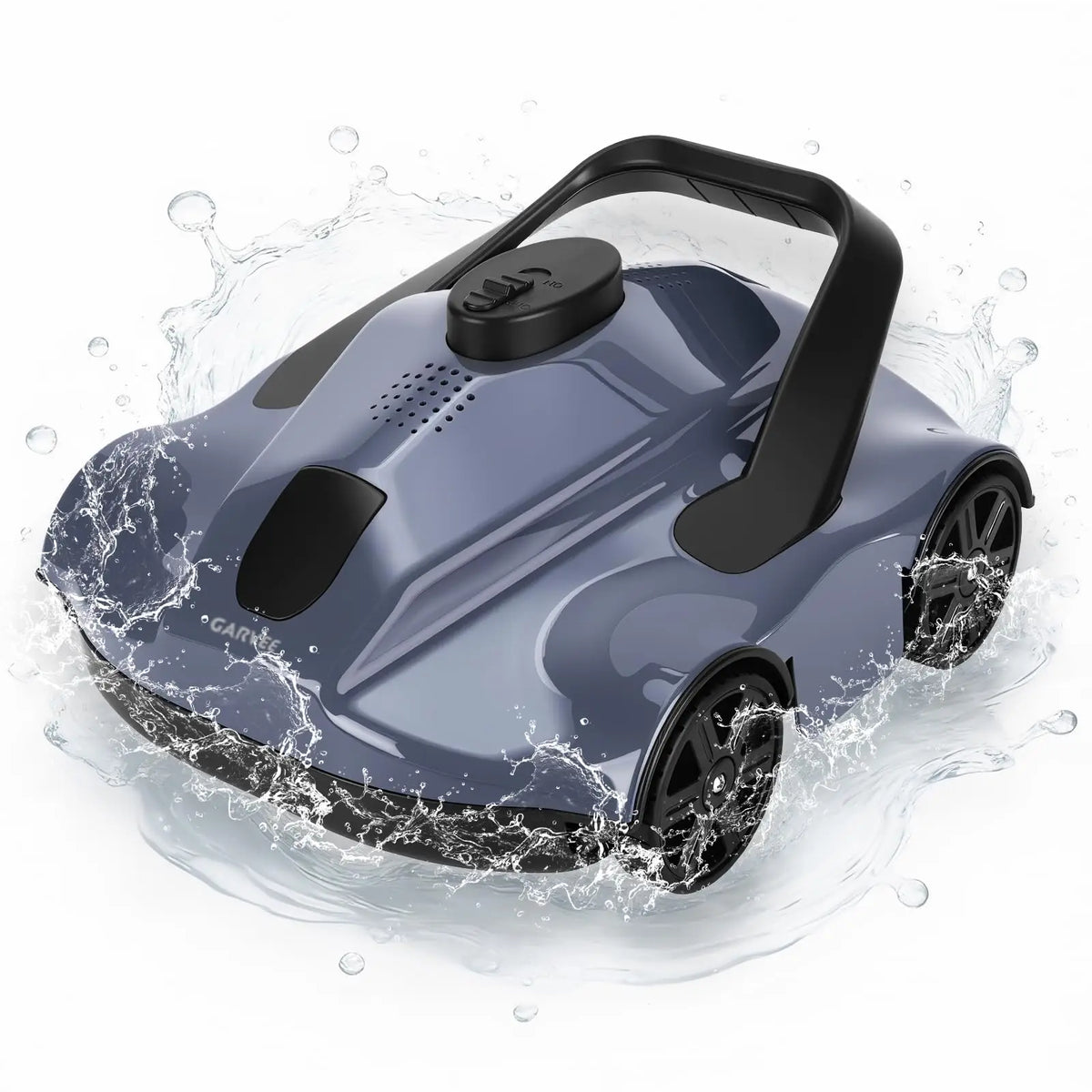 Automatic Cordless Pool Vacuum Robot, 130-Min Runtime, Self-Parking Cleaner For Above-Ground Pools Up To 860 Sq Ft