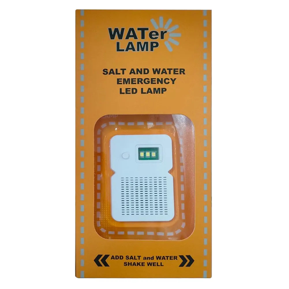 LED Outdoor Camping Lamp Reusable Portable Salt Water Emergency Lamp Travel Supplies for Night Fishing Equipment