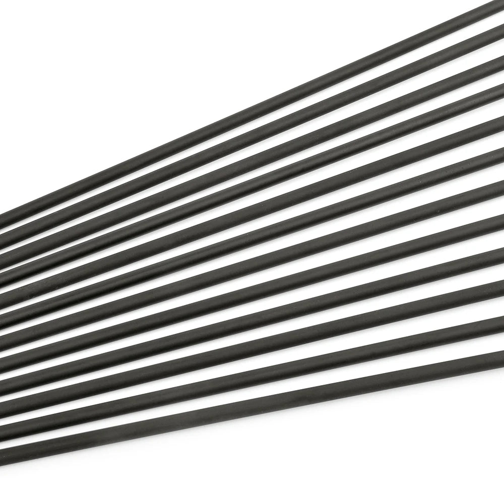 12pcs Archery Carbon Arrow SP500 Mixed Carbon 3 Inch Rubber Feather 100Grain Target Point for Compound Bow Shooting Hunting Acc