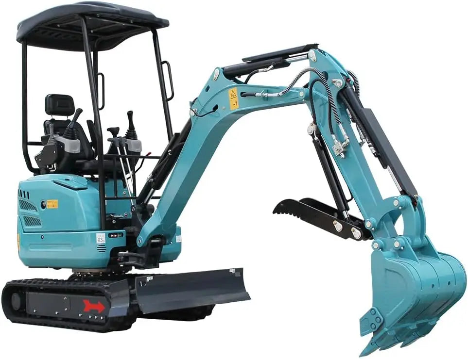 2.5Ton Mini Excavator 16 HP Kubota Engine,Telescopic Tracks & Swing Boom and Hydraulic Thumb,EPA Certified for Farm Construction