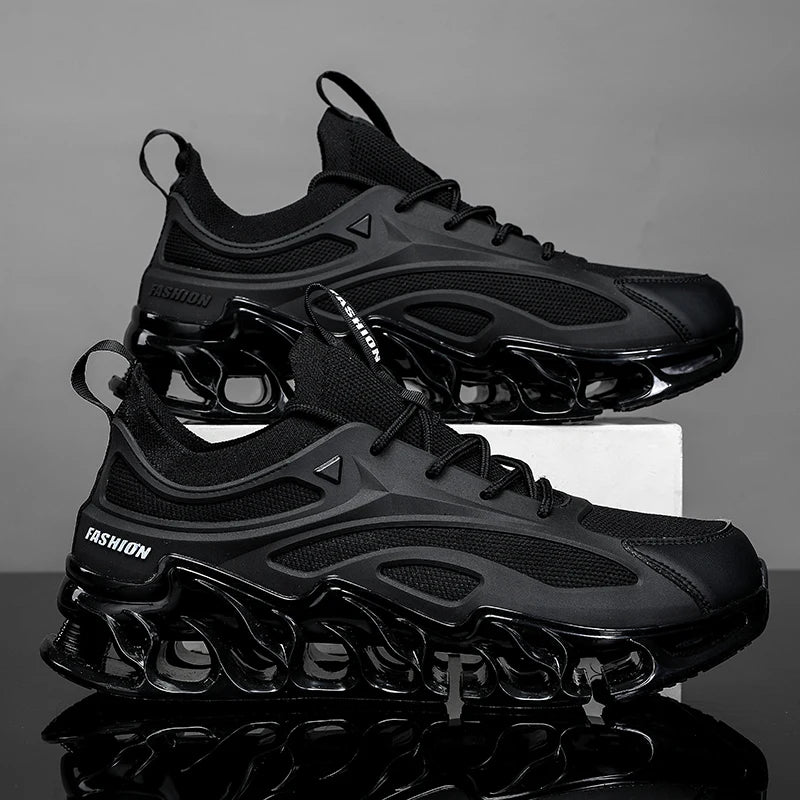 Luxury Men's Sneakers Casual Breathable Trainer Race Fashion Loafers Running Shoes for Male Tenis