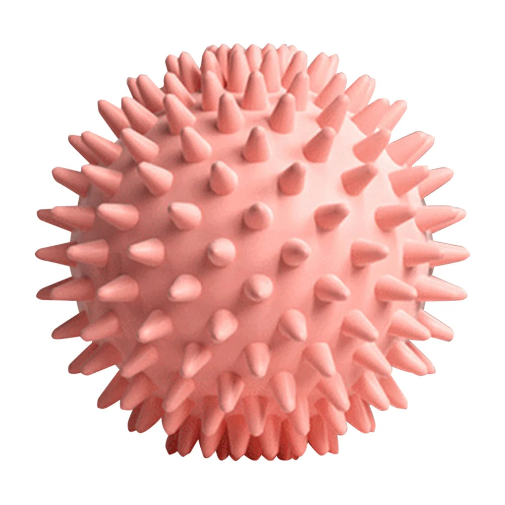 Spiky Massage Ball Compact Muscle Roller High Density Trigger Point Massager Ball 6cm Deep Tissue Roller for Plantar Fasciitis