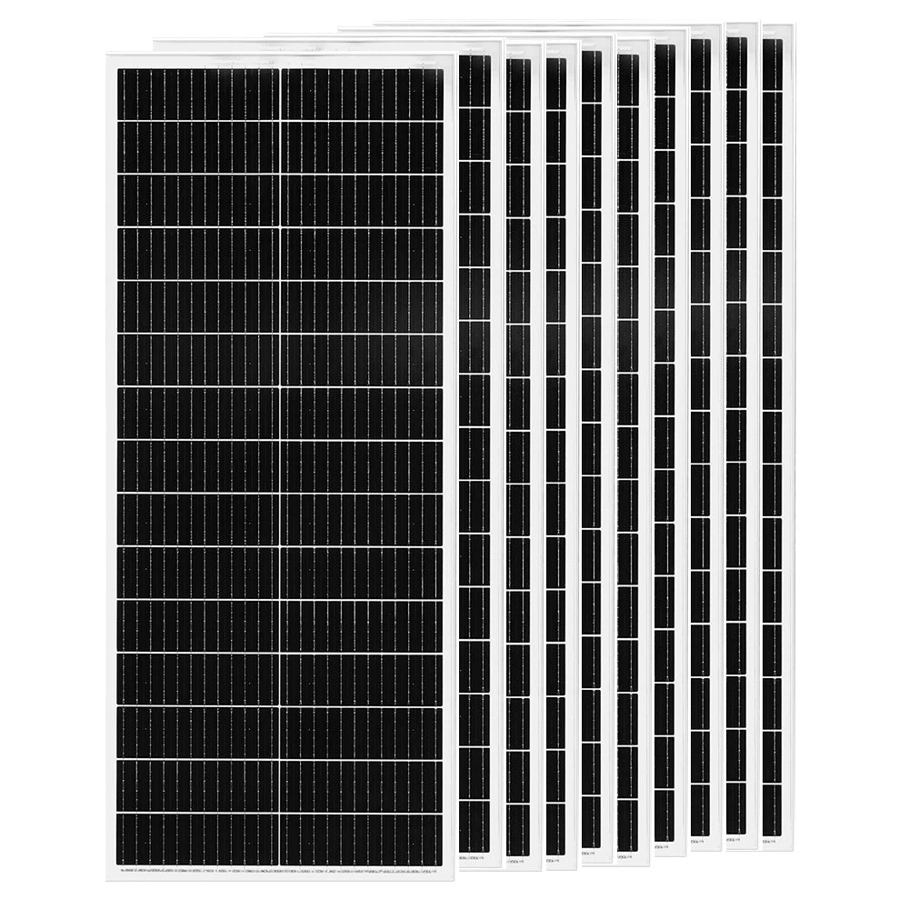 Rigid Solar Panel 1000W / 400W / 500W / 300W / 200W / 100W Solar Panels Charger Battery Charging Module Cell For Car Boat Home R