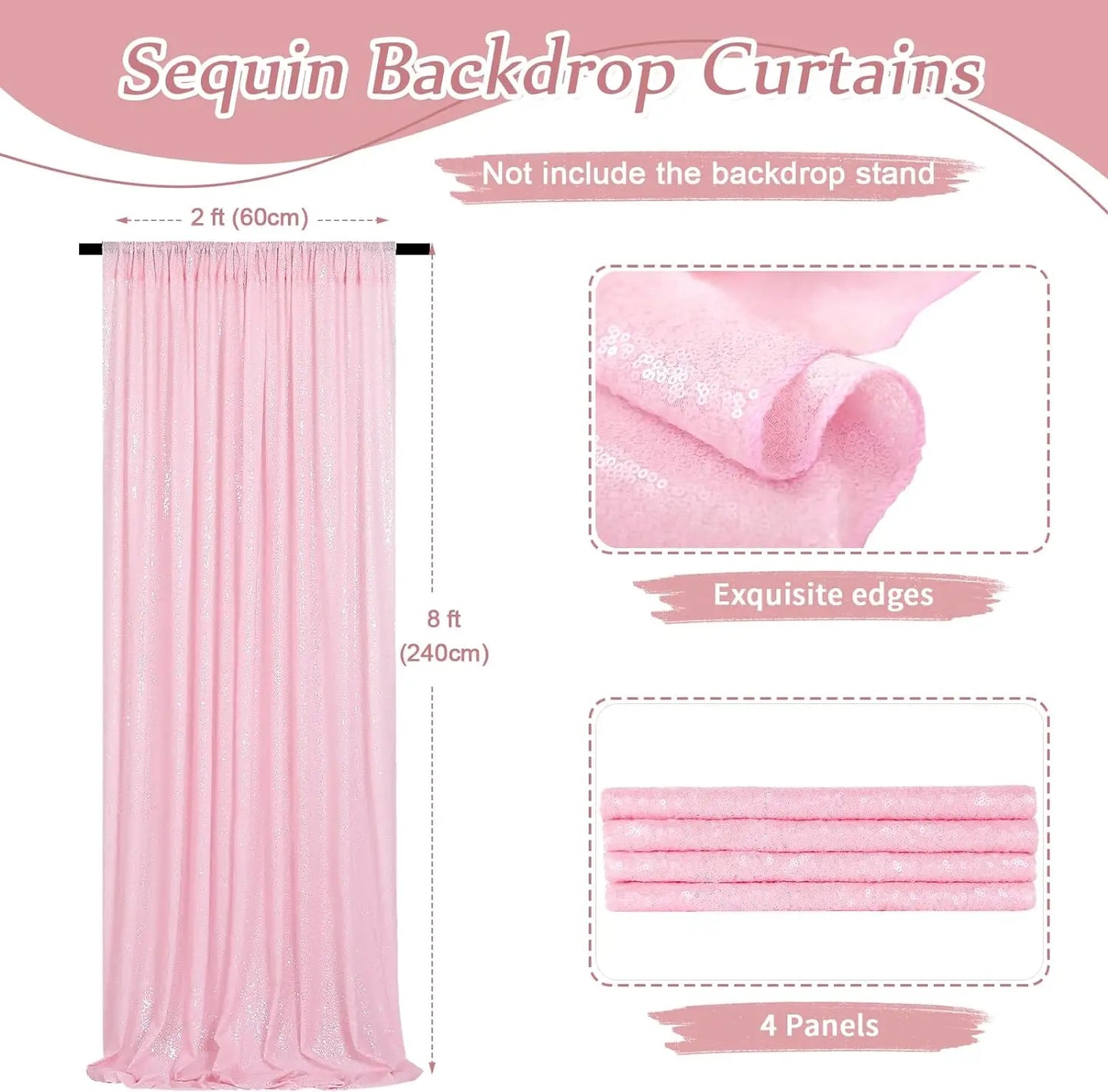 7.5ftx7.5ft Pink Rose Wall Background Spring Pink Flowers Backdrops Girls Women Birthday Party Weeding Bridal Shower Anniversary