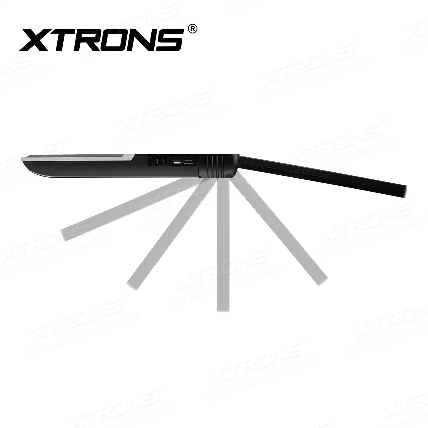 XTRONS 19.5" Car Roof Monitor with HD Digital TFT Screen Ultra-thin Car TV Player with Speaker Support 1080P Video USB AV Input