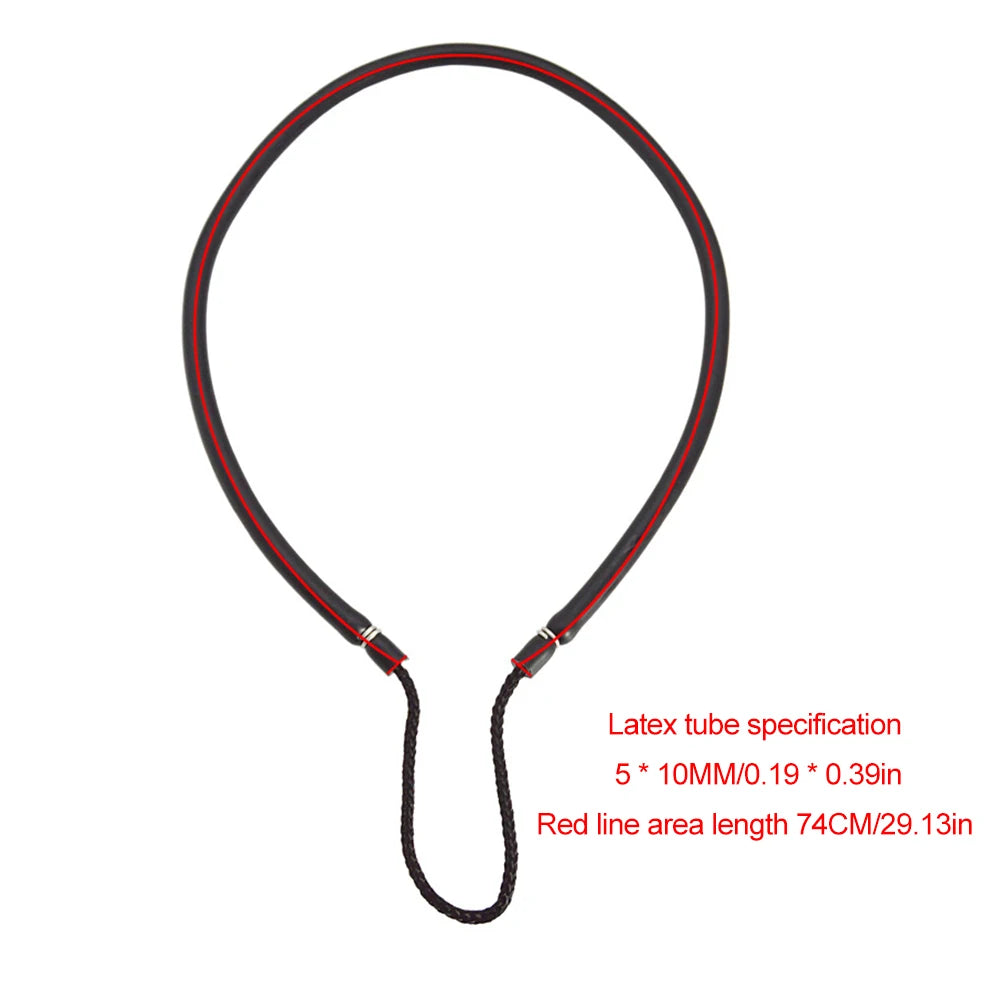 Speargun Rubber Bands 5x10MM Rubber Fishing Hand Spearing Equipment Speargun Pole Spear Sling for Harpoon Spearfishing Diving