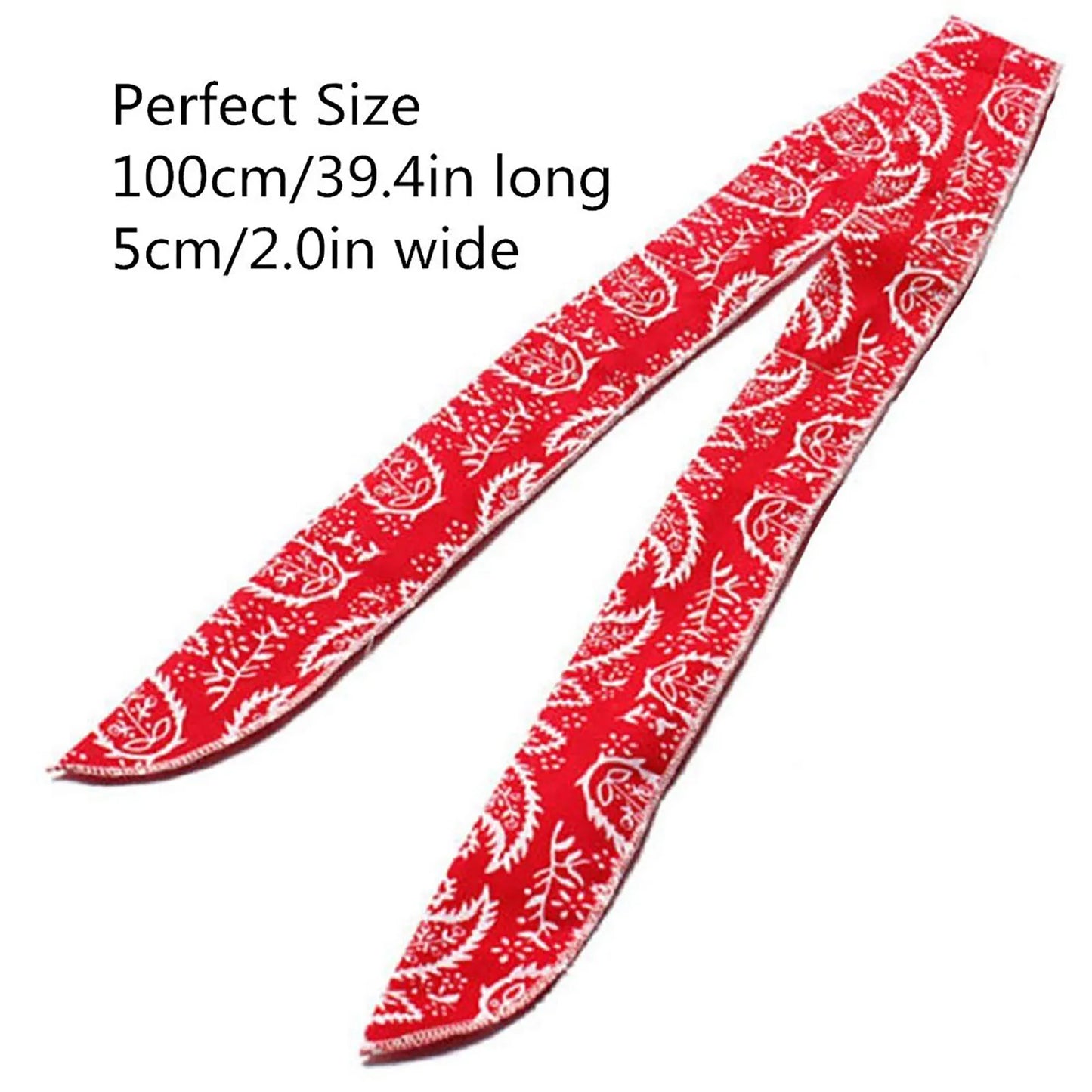 5 Pcs Cooling Bandana Scarf Cool Scarf Neck Wrap Instant Cooling Reusable Ice Scarf for Camping Running Golf Gym Beach Travel