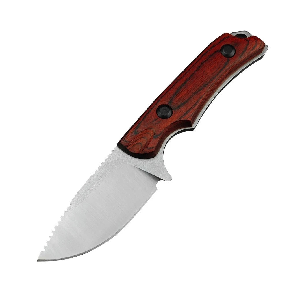 High-quality BM 15017 with K Sheath Straight Knives Fishing Hiking Knives Multi-function Tool EDC Outdoor Camping Cutting Knives