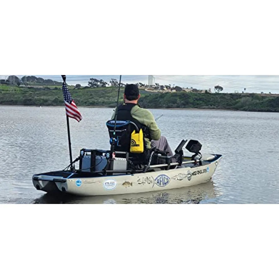 SB-3L Boating Safety and Emergency SOS Dry Bag Kit for Kayaks Boats and Paddle Craft USCG Approved Waterproof Polyester Orange