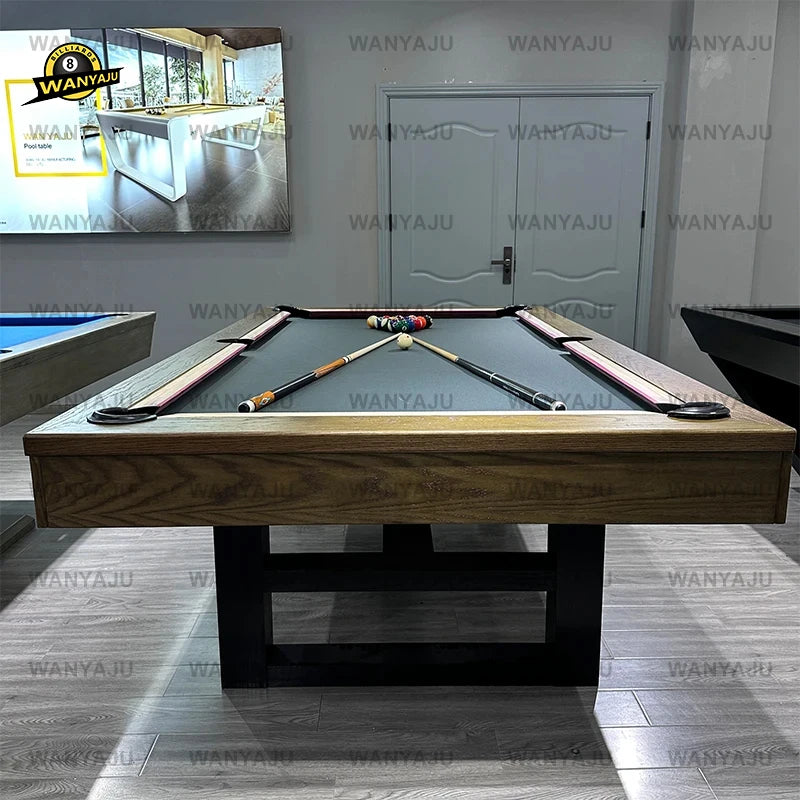 Premium Custom-Made Slate Carving Pool Tables 7FT 8FT 9FT American Style Claw Billiard Table for Sale