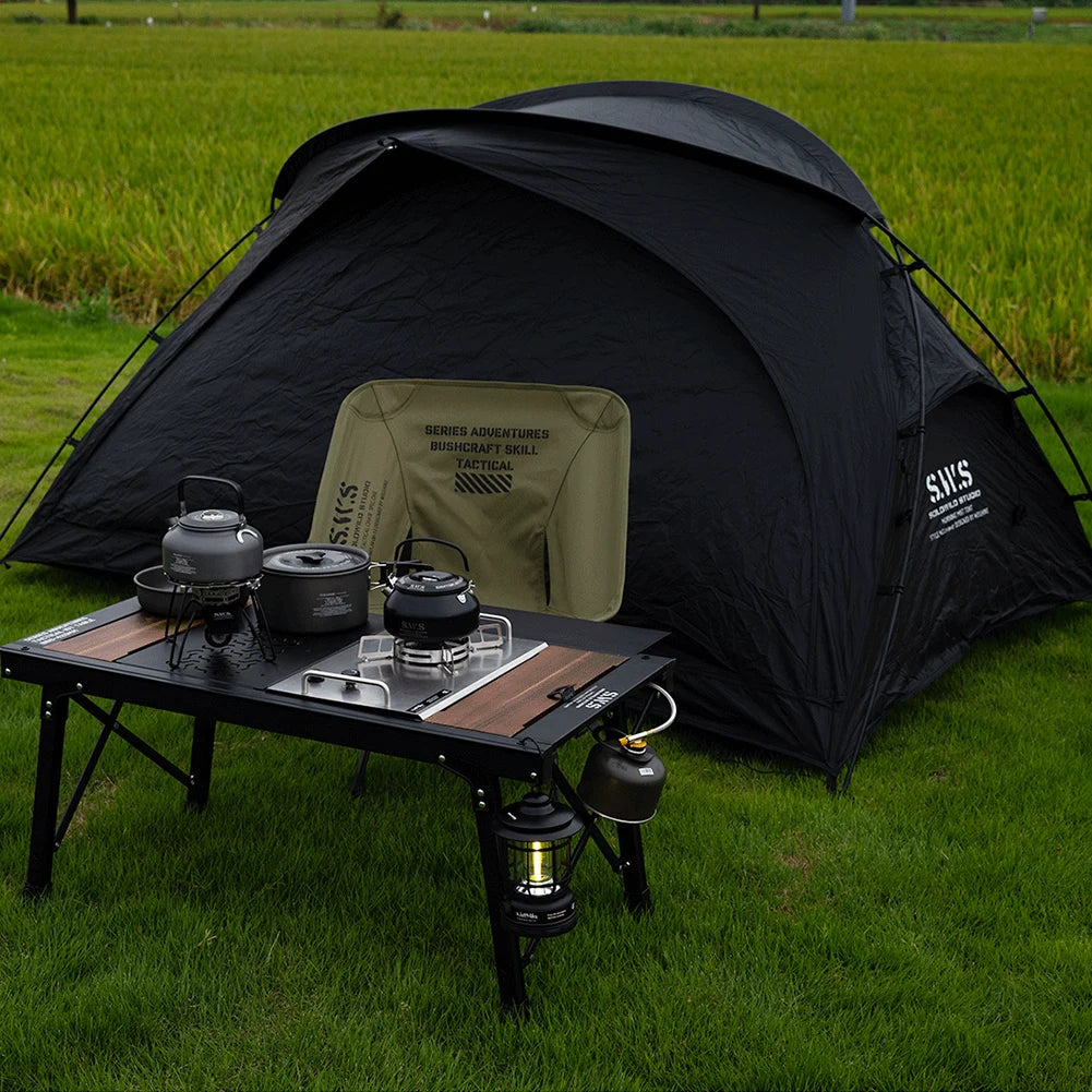 2Pcs Camping Table Unit Board Wooden BBQ Picnic Table Plate Multifunctional Portable Table Unit Plate for Outdoor Camping