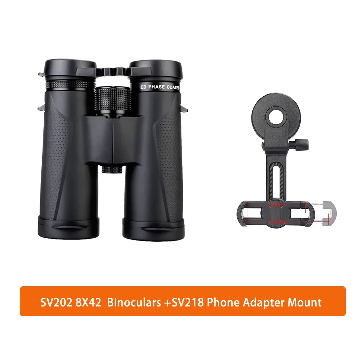 Svbony SV202 8X32/8x42/10x42/10X50 ED Binoculars IPX7 Magnesium Alloy Body long range Binoculars BAK4 for Bird Watching Camping