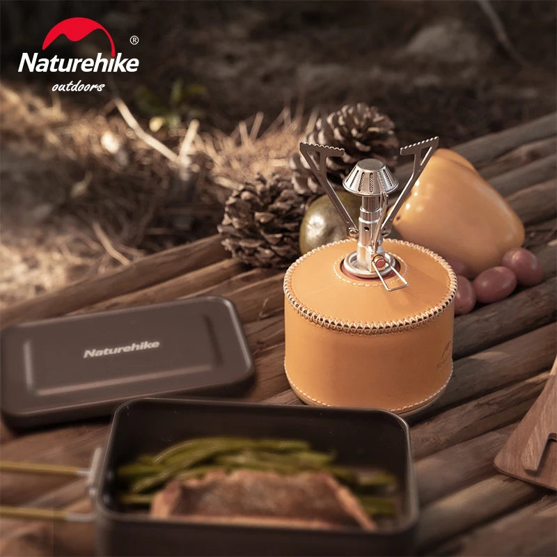 Naturehike Camping Stove Mini Stove Outdoor Picnic Gas Stove Outdoor Tourist Gas Burner Ultra Light Hiking Camping Gas Stove