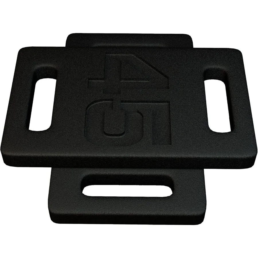 Cast Iron Plate, Weighted Plate for Swings, Squat, Strength Training, Fitness Workout, and Home Exercises,45 Pounds