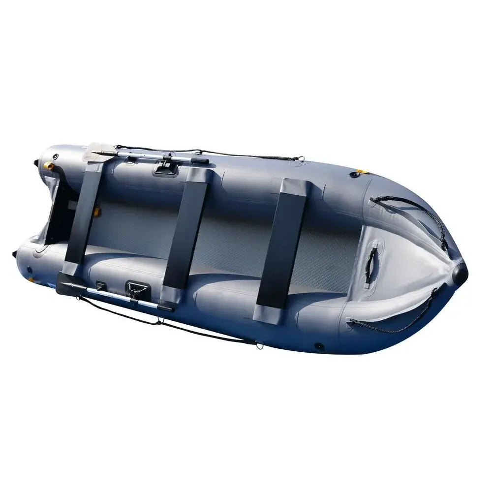14.1ft Inflatable Boat Inflatable Kayak 3 Person Kayak Canoe Fishing poonton Boat