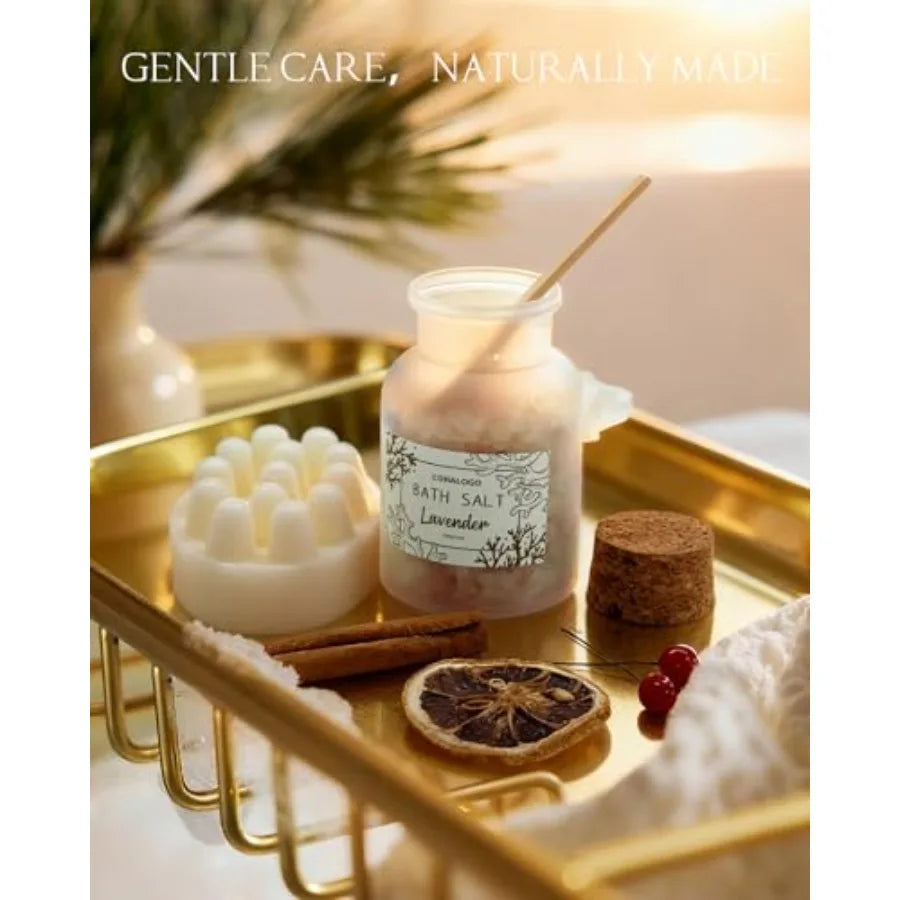 Spa Gift Baskets for Women - Mothers Day Gift Basket Get Well Soon Self Care Relaxing Sunflower Package 11pcs Spa Sets for Wome
