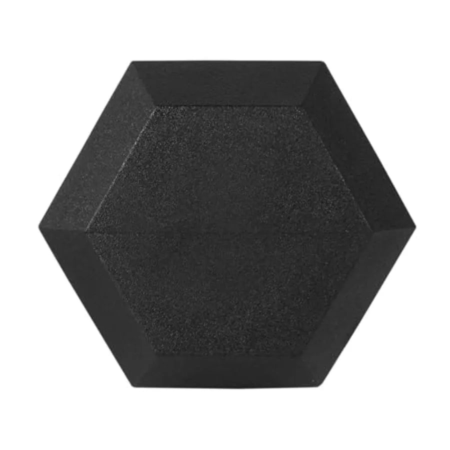 Rubber Coated Hex Dumbbells, 5/10/15/20 LBS Pair Set