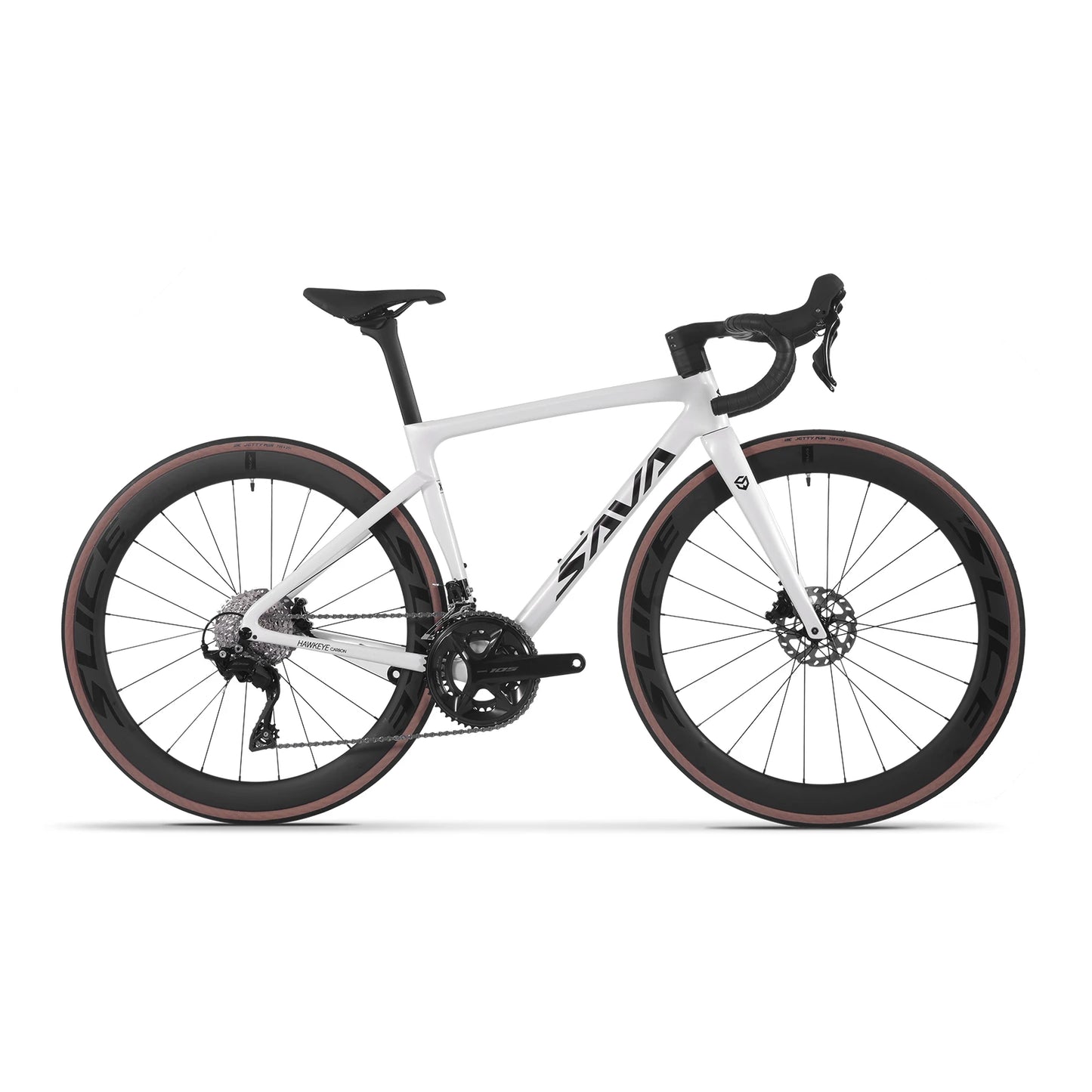 US Warehouse SAVA Carbon Fiber Road Bike F20 Carbon Fiber Racing Adult Bicycle Equipped With The Latest SHIMANO R7120 24-Speed