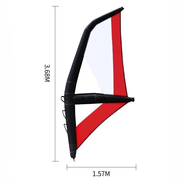 UICE 4.0m² Surfing Wings Racing Surfing Sail Windsurfing Air Windsurf Inflatable Stand up Paddle Board For SUP Surfer