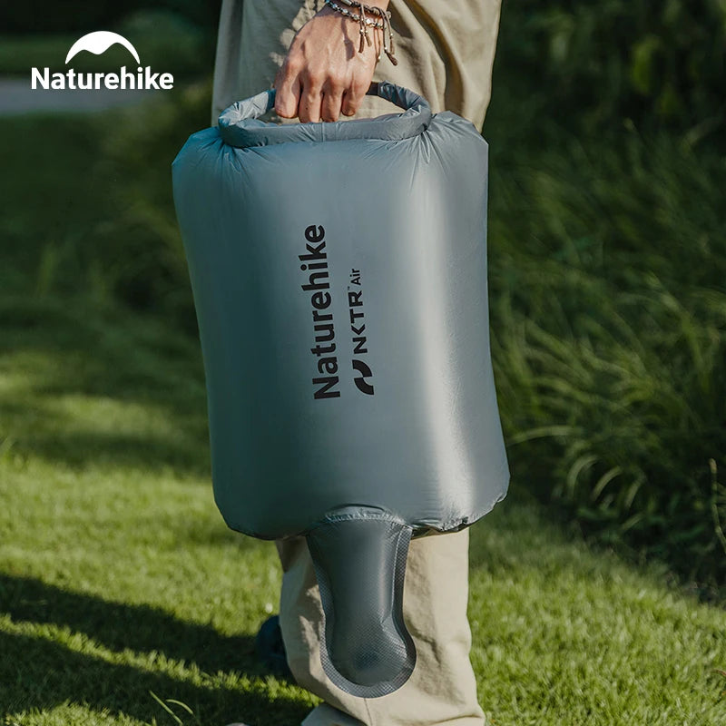 Naturehike Camping Inflatable Bag Ultralight Portable Air Bag For Sleeping Pad Mattresses Outdoor Hike Mat Fast Inflation