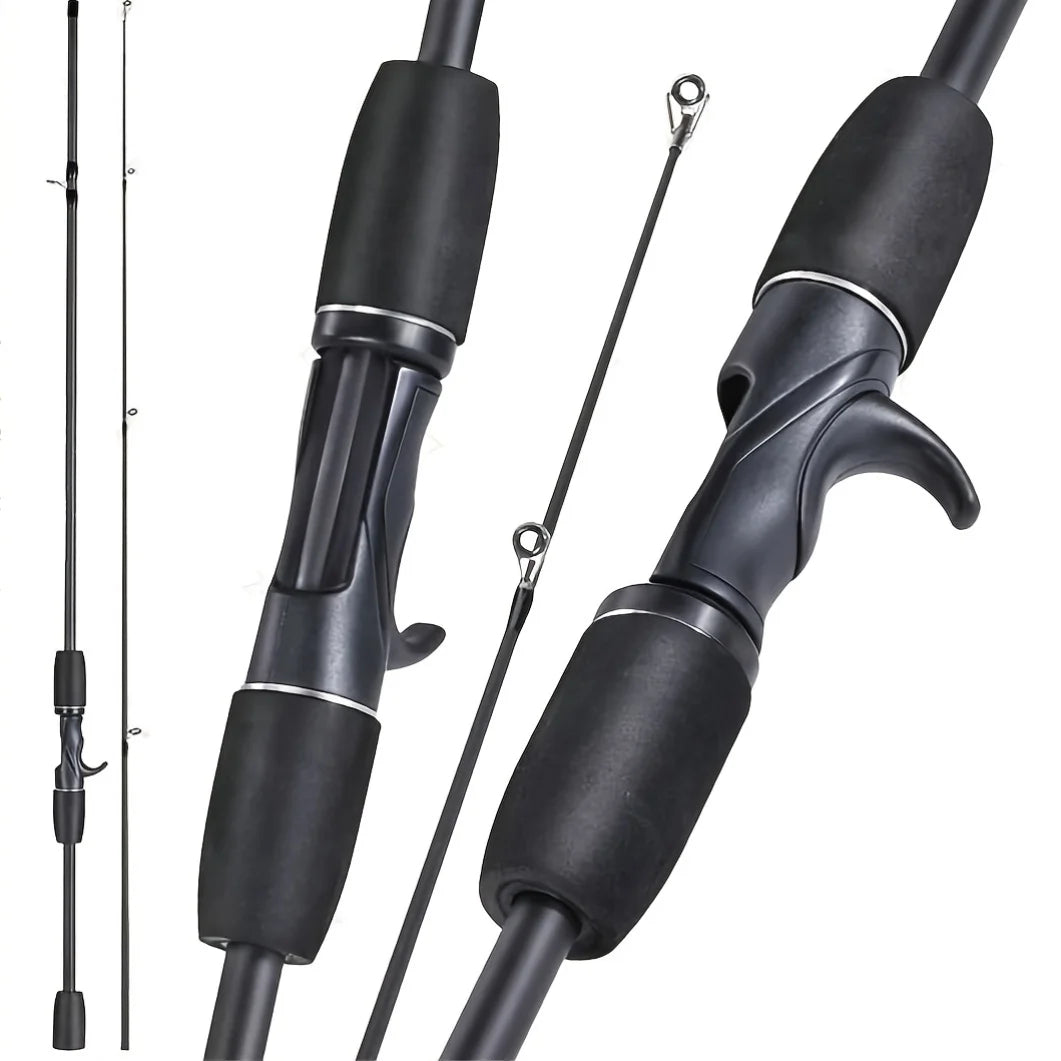 1PCS 70.87inch/ 70.86-inch - Lure Rod - Long Distance Casting M Adjustment Two-Section Rod - Single Rod