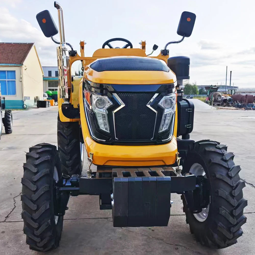 70HP 4WD Agricultural Tractor EPA Tier4 Final Farm Wheel Tractor with PTO & 3-Point Hitch