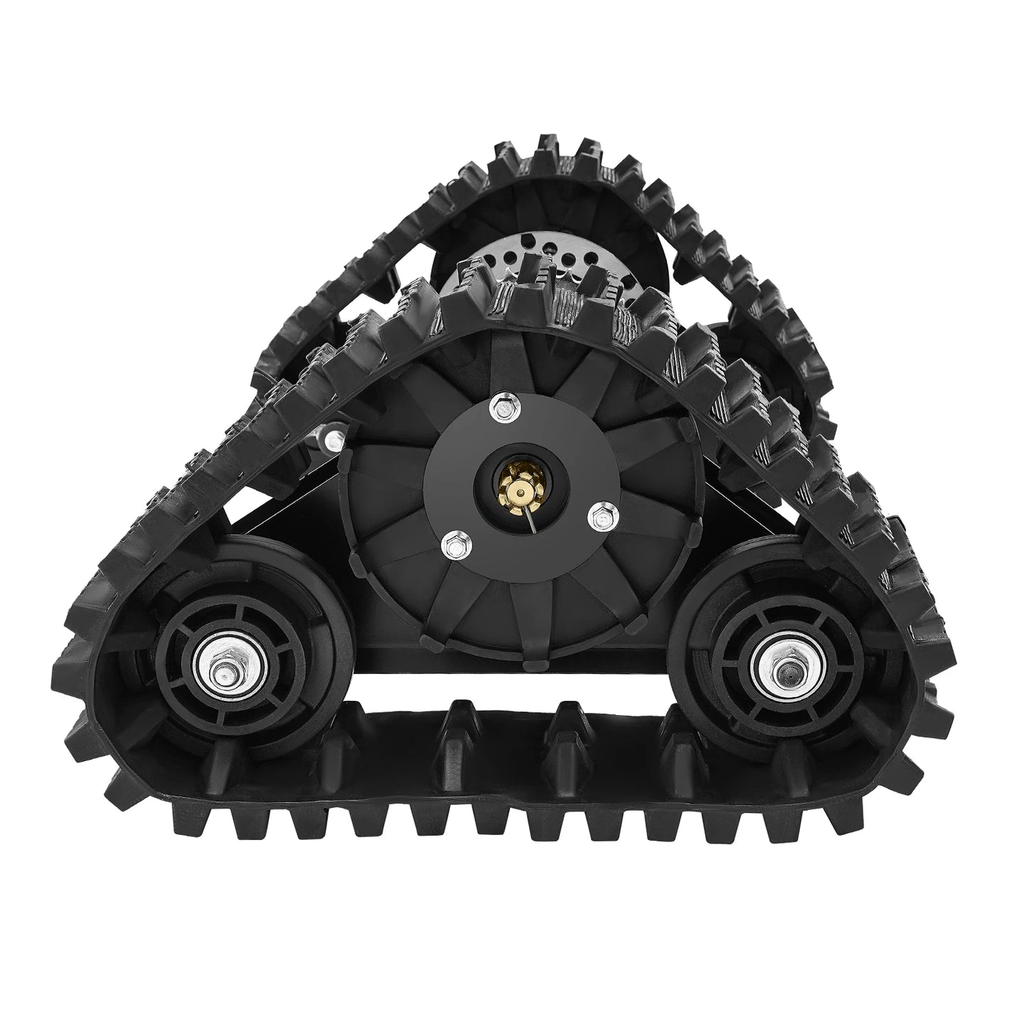 Pair Go Kart ATV UTV Buggy Quad Rear Wheel Snow Rubber Sand Tracks Snowmobile Rough Tire Surface  for Gasoline Motor, Snowmobile