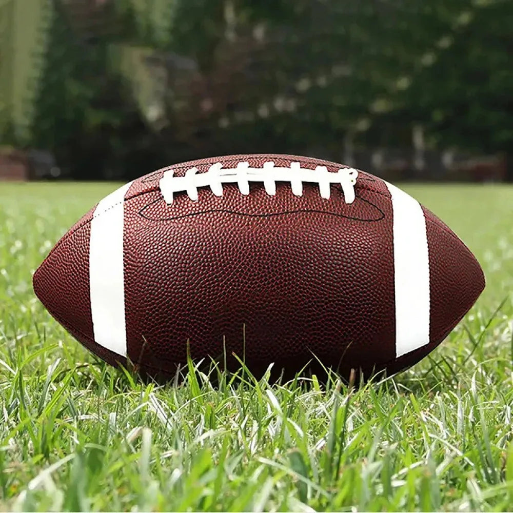 Eco-friendly PVC Inflatable Rugby Ball Children's Toys Leather Ball Indoor And Outdoor Sports Goods