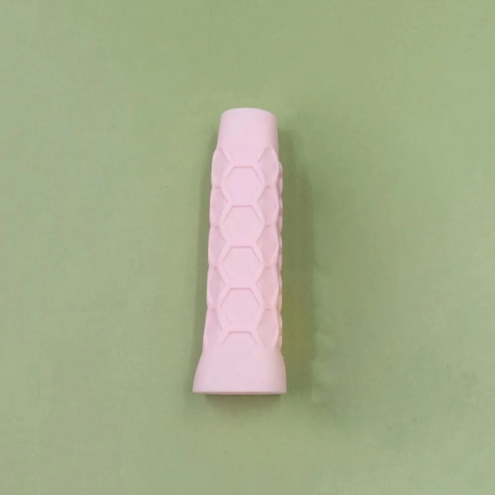 Reusable Silicone Racket Grip Sleeve For Tennis Rackets, Shock-absorbing Sleeve, And Anti-slip Silicone Grip.