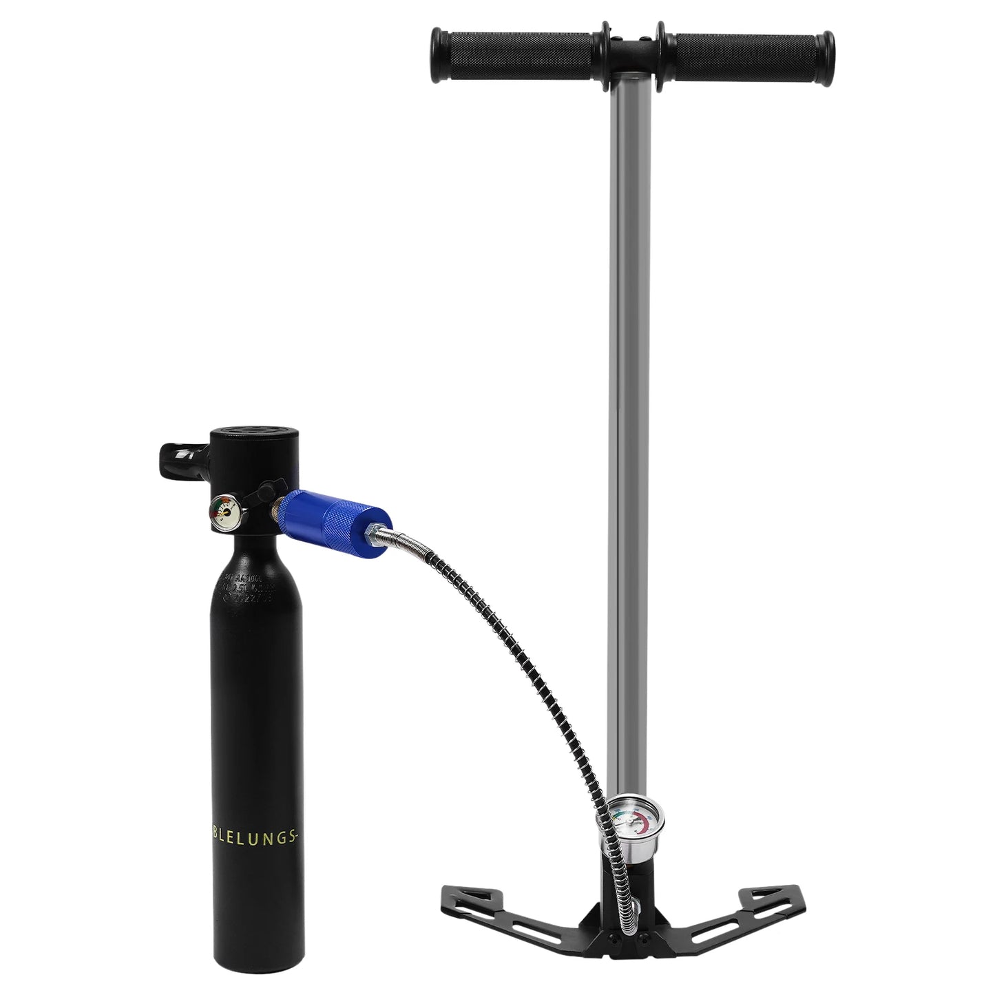0.5L Oxygen Tank with 4500psi Pump for Mini Scuba Diving Adventures