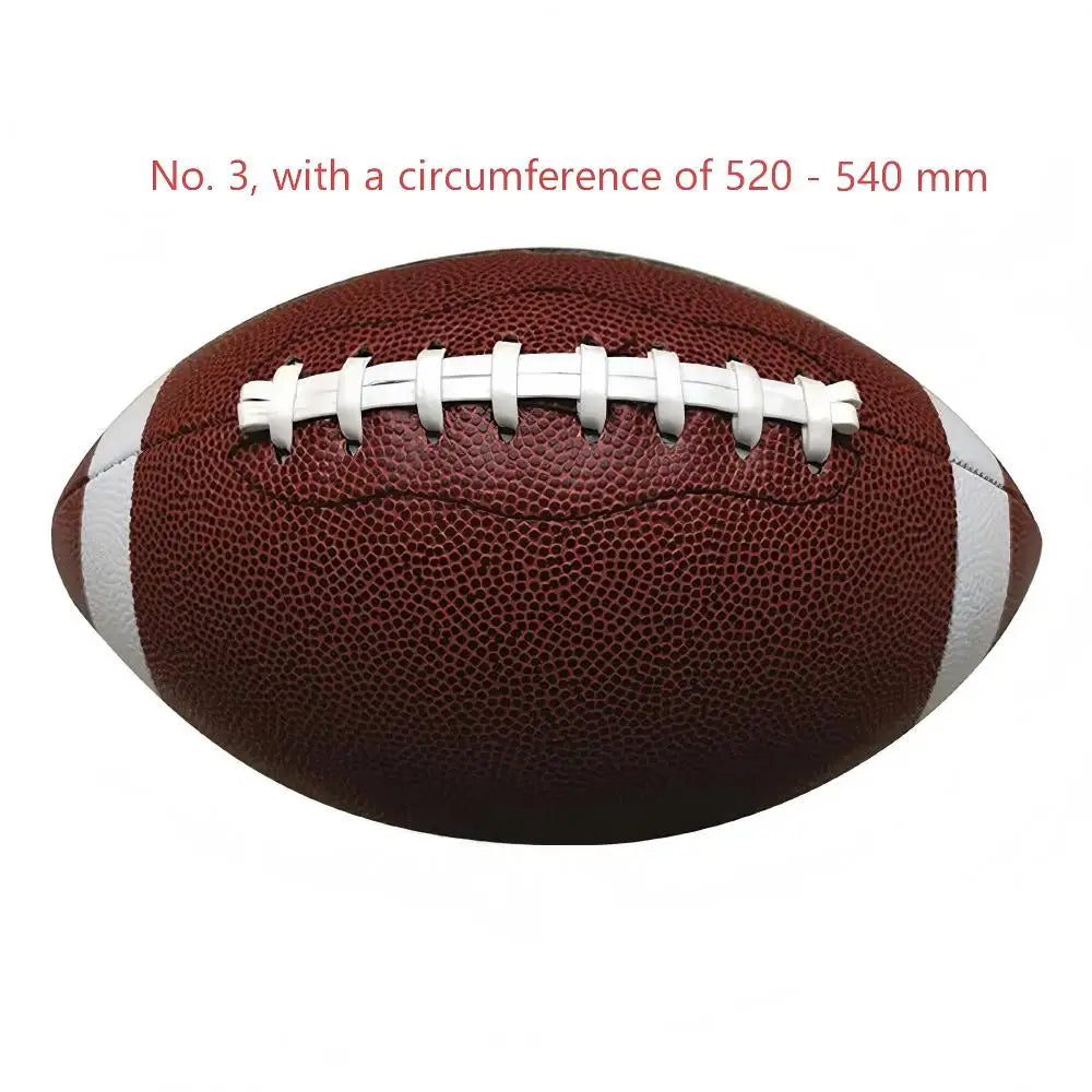Eco-friendly PVC Inflatable Rugby Ball Children's Toys Leather Ball Indoor And Outdoor Sports Goods
