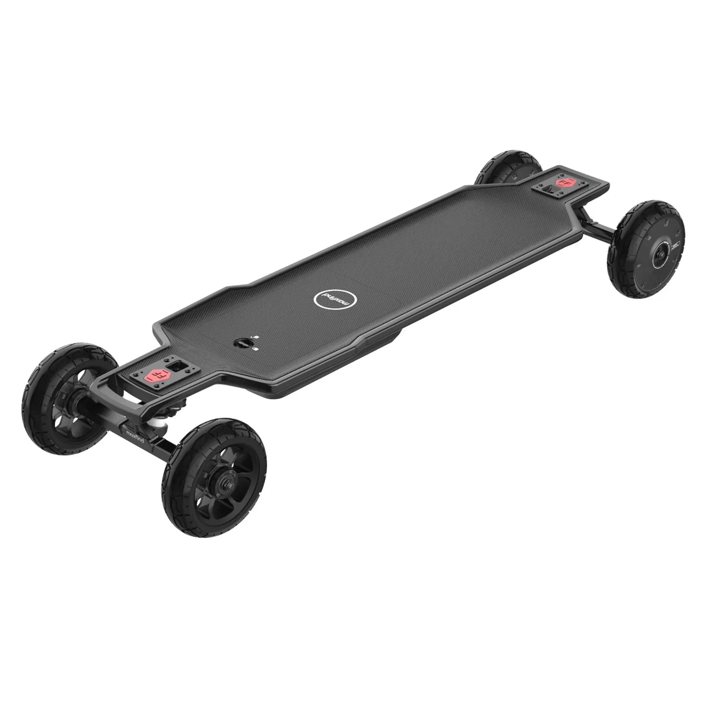 Maxfind FF AT High-Speed 165MM Wheels Off-Road Electric Longboard Skateboard 3000W Power with Fast Swappable Battery Design