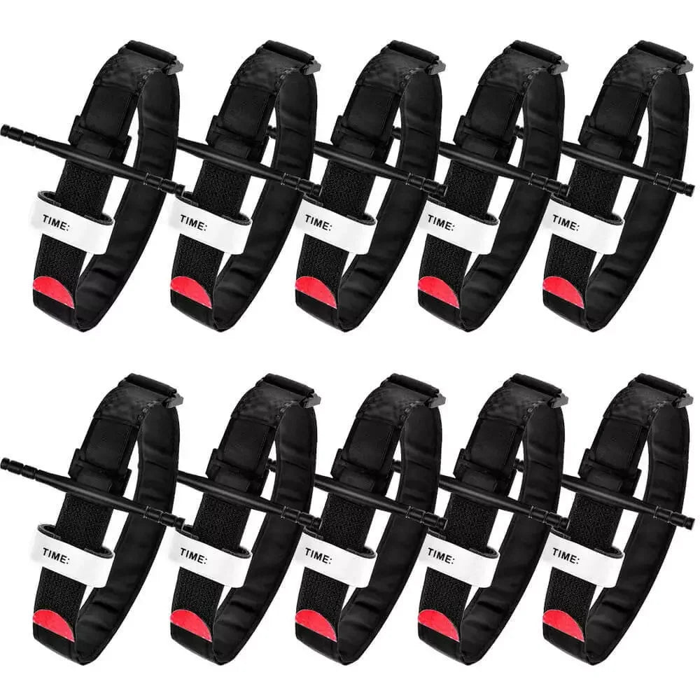 1-100PCS Tourniquet Combat Medical Tourniquet Rapid Military Emergency One Hand First Aid Camping Equipment For Outdoor