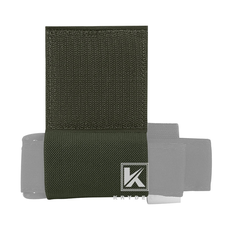 KRYDEX Elastic Tourniquets Holder For Plate Carrier Chest Rig Competition Belt Spiritus Style Hook & Loop Secure Pouch RG