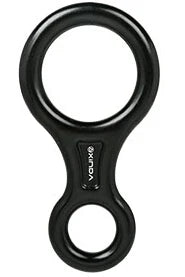 XINDA 8-shape Rigging Descender Rock Climbing Carabine Aluminum Figure Belay Device Abseiling 35KN Eight Ring Downhill Equipment
