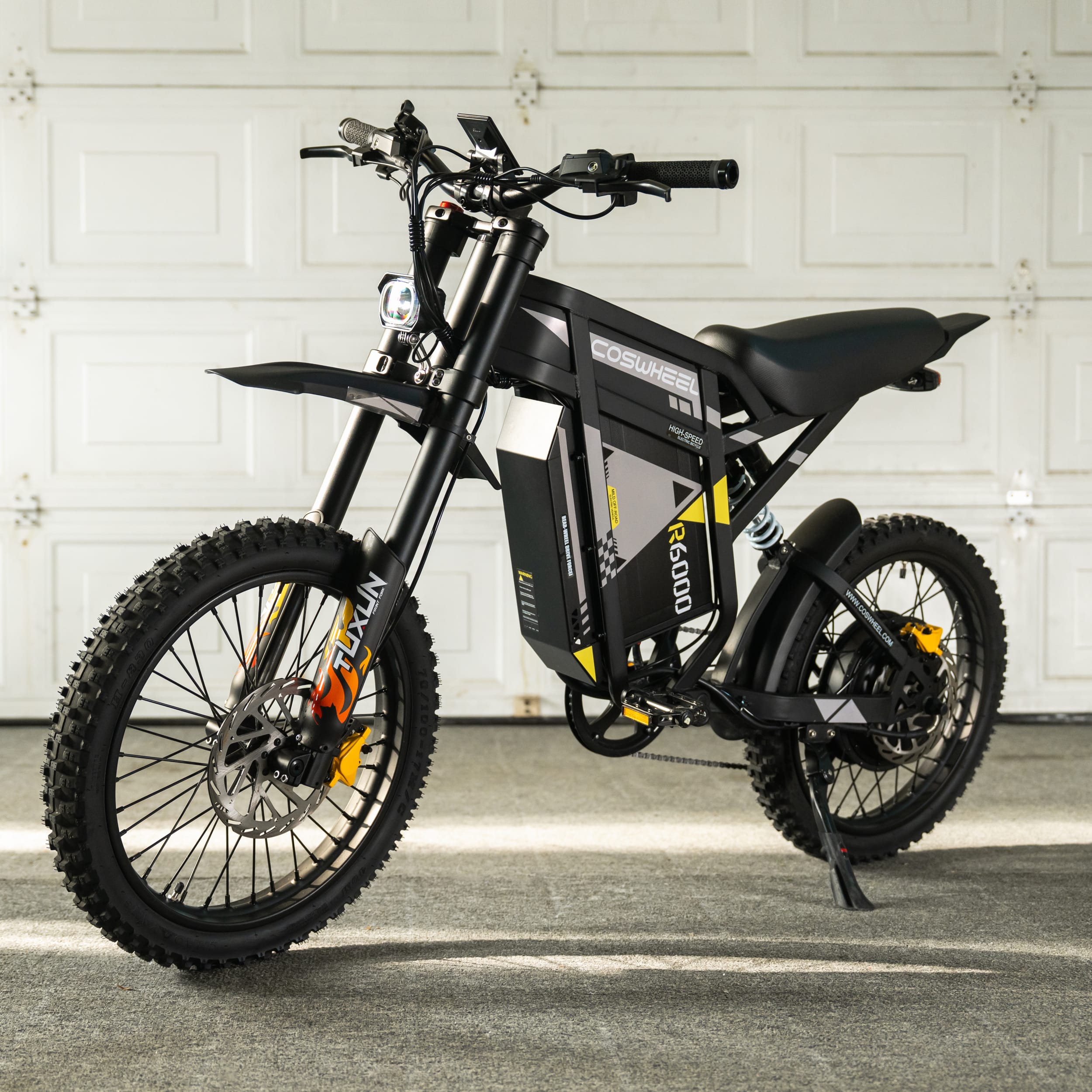 COSWHEEL R6000 Adults Electric Bike 7000W Brushless Gearless Motors 60 ...
