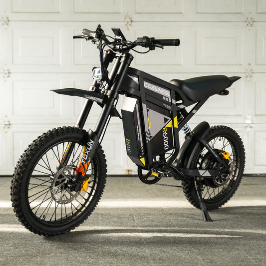 COSWHEEL R6000 Adults Electric Bike 7000W  Brushless Gearless Motors 60V30AH Lithium Battery Speed 88Kmh Adult Off Road Ebike