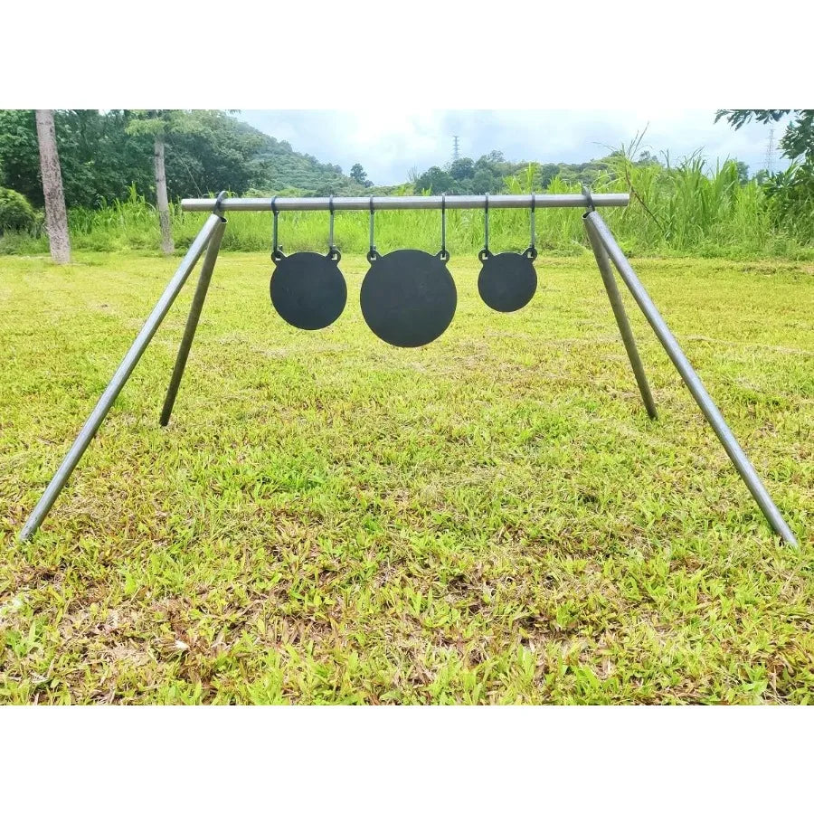 Steel Targets for Shooting Fullbow AR500 Metal Gong Target 3 8 Inch Thick High Caliber Torso Silhouette Metal Target for Precis
