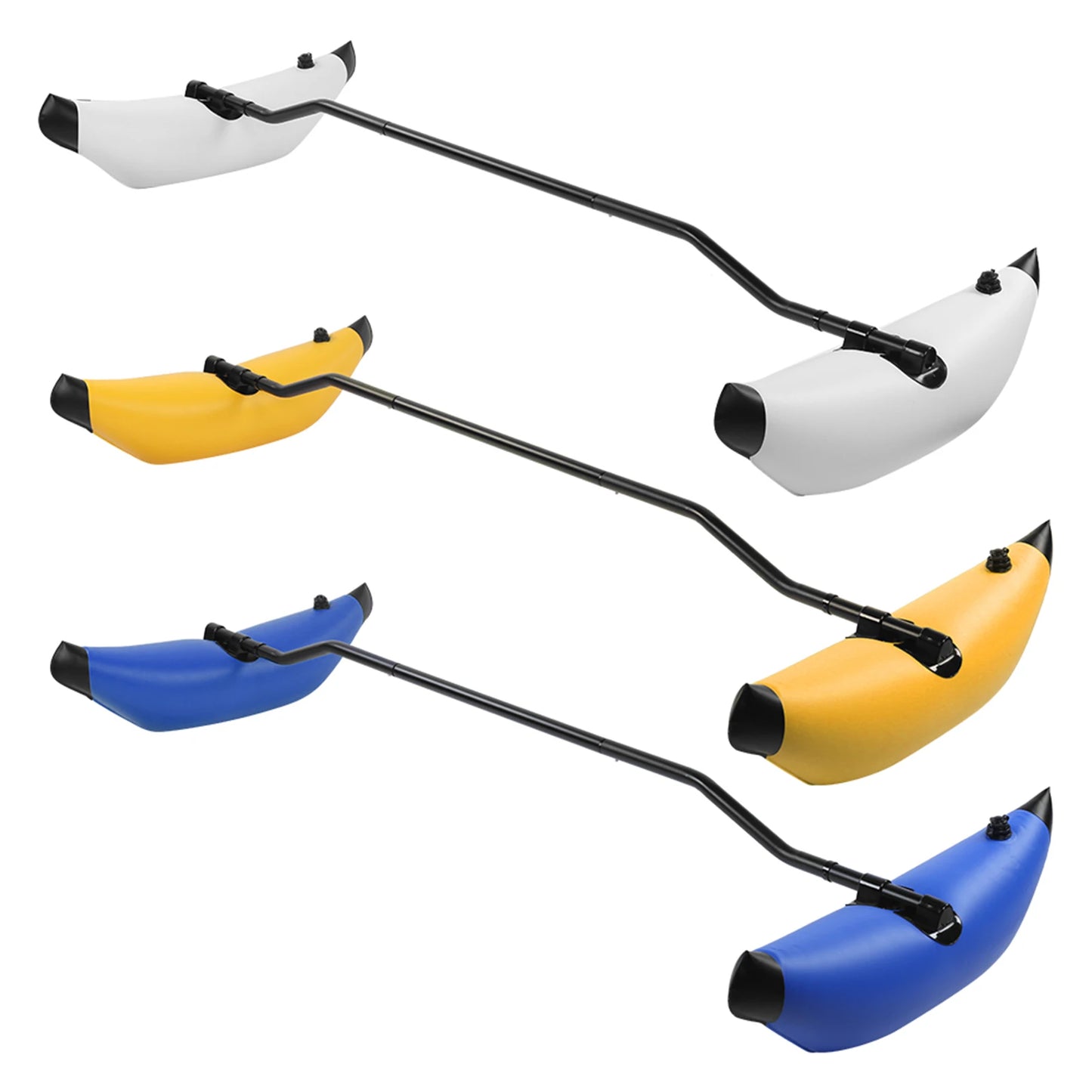 US Kayak Outrigger Kit Kayak Stabilizer Inflatable Kayak Stabilizer PVC Canoe Outrigger Kit Floating Balancing Boat Accessory