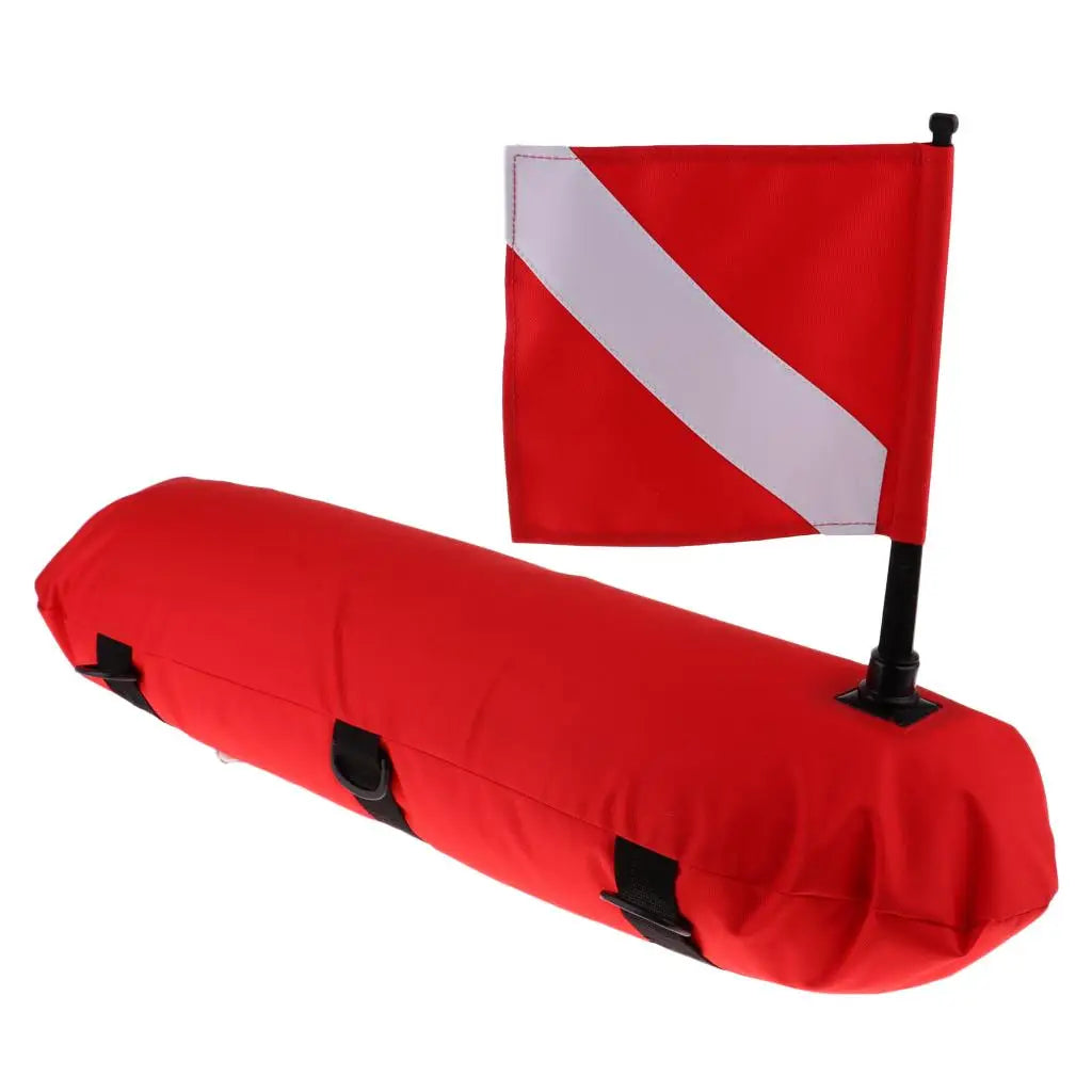Safe Inflatable Scuba Diving Float Buoy & Dive Flag for Diver Down