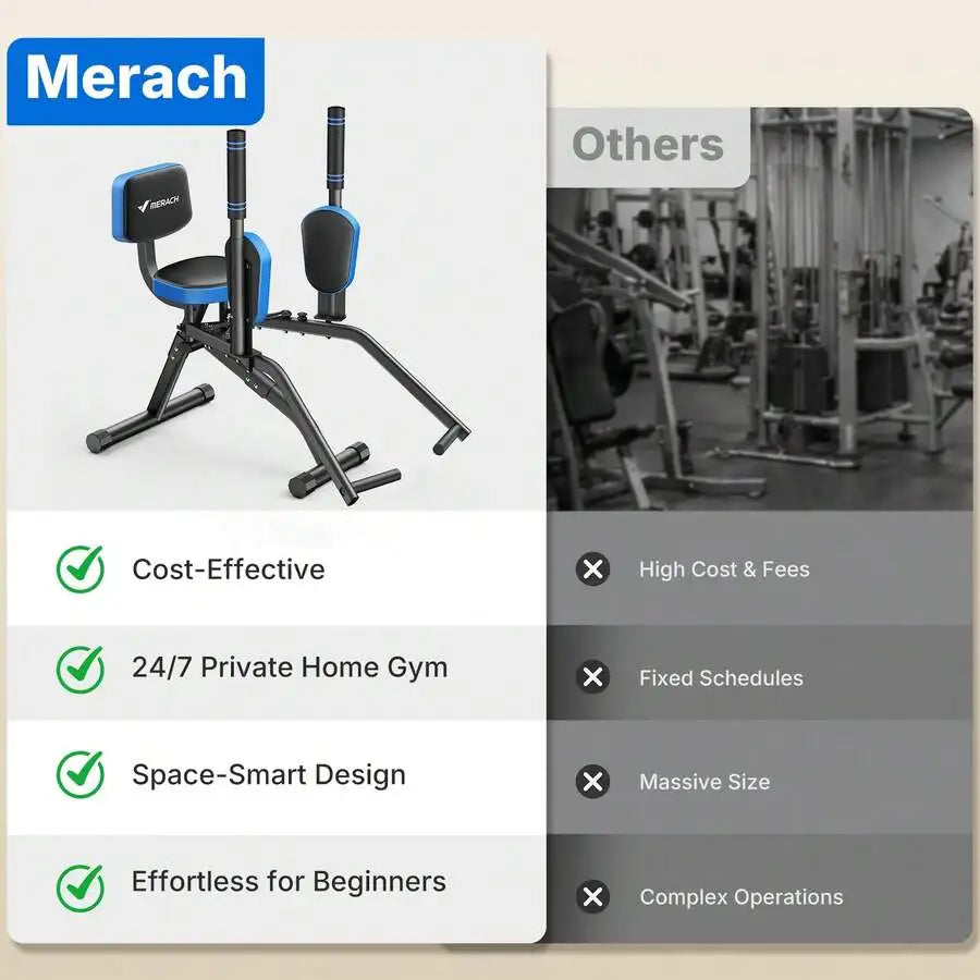 Hip Abductor Machine For Home Gym, Glute Machine For Women, Outer Thigh Sculpting, Leg Abductor Machine, Glute & Thigh Exercise Equipment