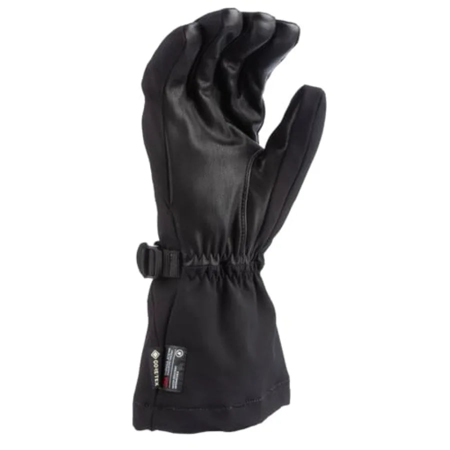 Insulated Winter Snowmobile Gauntlet Gloves for Extreme Cold Weather Riding with Touchscreen Compatibility Reinforced Palm and