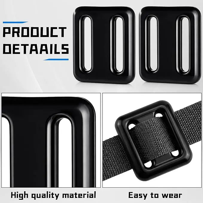 1lb/ 0.5kg Lead Dive Free Rig Weights Diving Weight Belt Coated Dive Weights with Nylon Belt for Spearfishing Diving Accessories