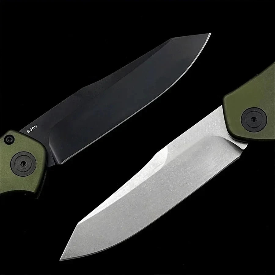 BM 9400 Portable Folding Knife D2 Steel Blade Aluminum Alloy Handle Outdoor Camping Survival EDC Hiking Practical Cutting Knife