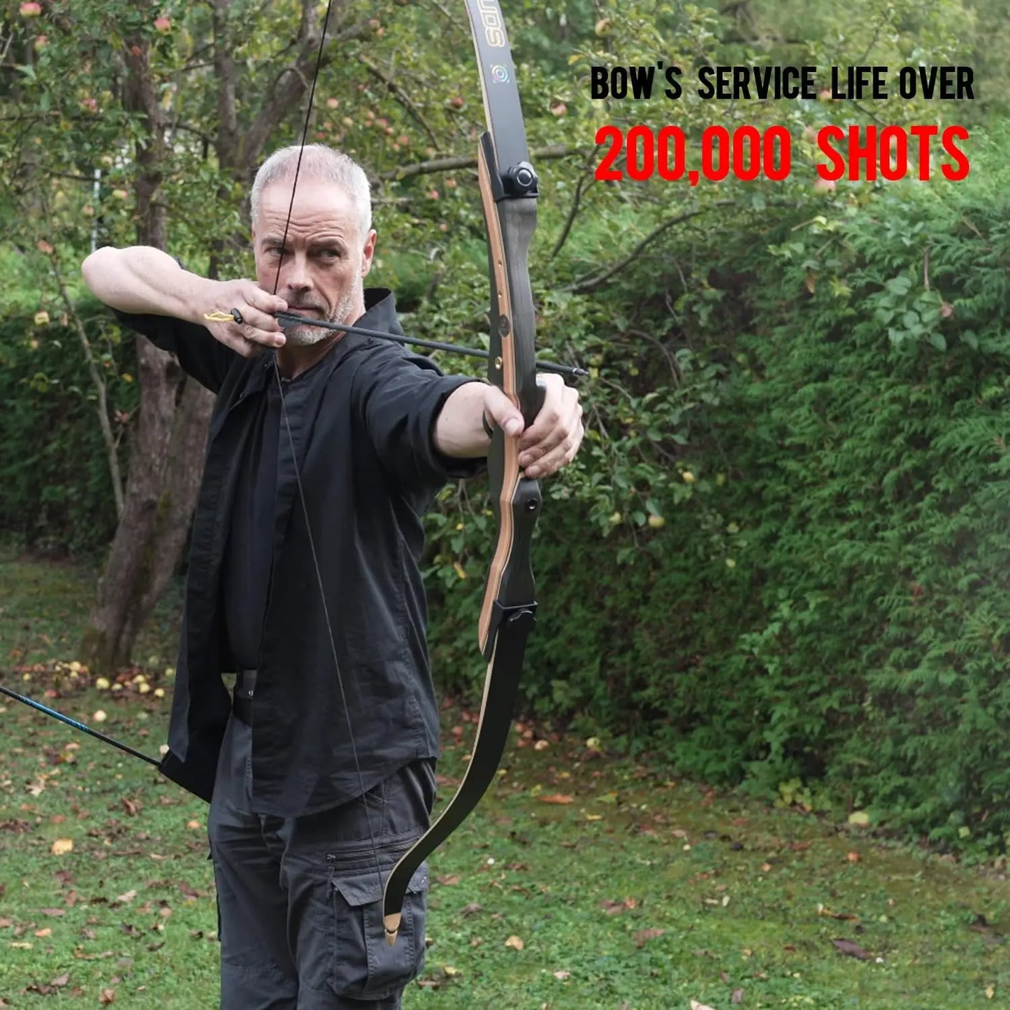 Target Archery Recurve Bow and Arrows Kit for Adults Youth 48-70 Inch Takedown Bow Set for Training Practice Competition