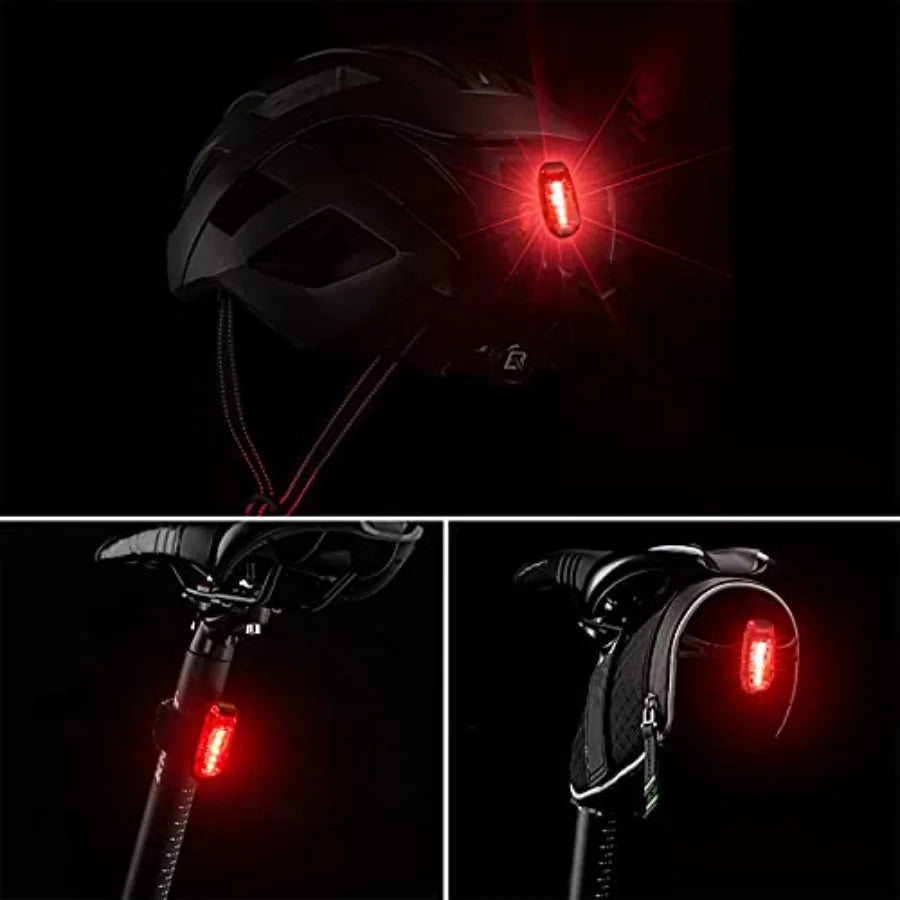 4Pack Kayak Lights with IPX8 Fish-shaped Waterproof Bag, Battery Operated Navigation Lights for Night Kayaking, Clip on for Pad