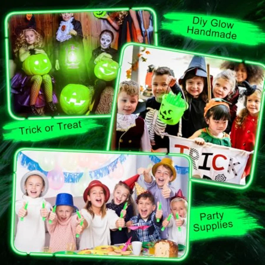 Sotiff Pcs Bright 6 Inch Large Glow Sticks Bulk Emergency Glow in The Dark Sticks with 12 Hour Duration for Camping Hiking Outd
