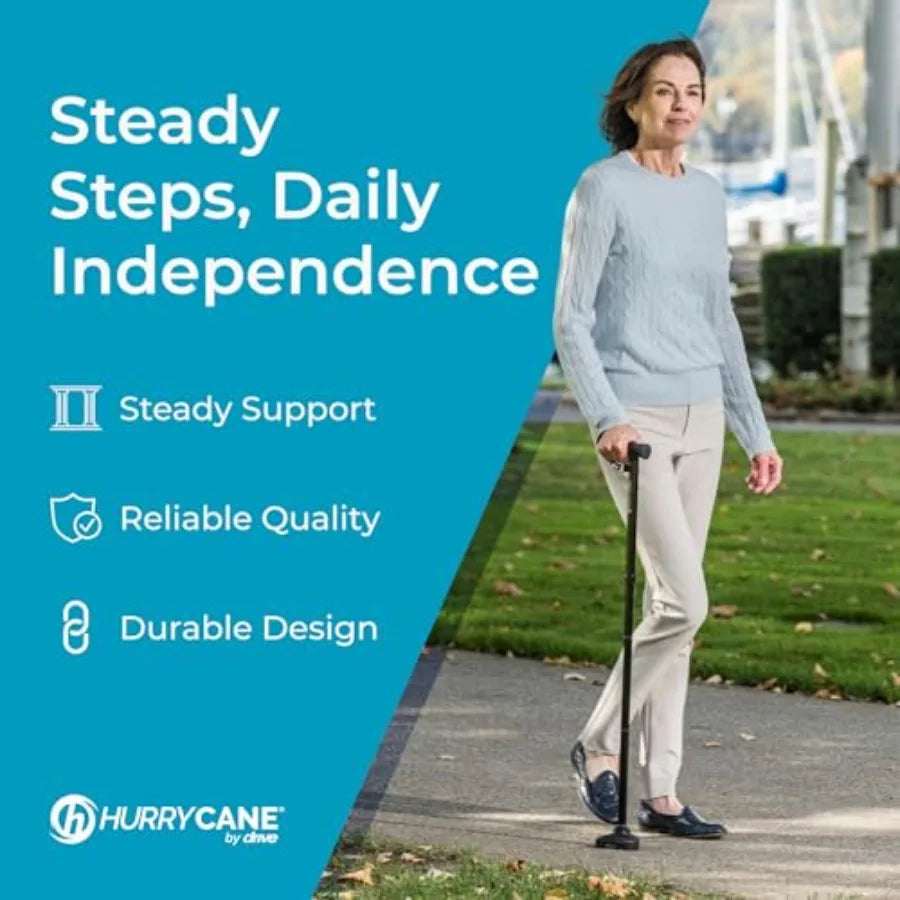 Freedom Edition Foldable Walking Cane with T Handle